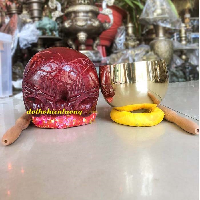 Bộ Chuông Mõ Huế Bằng Đồng Số 3