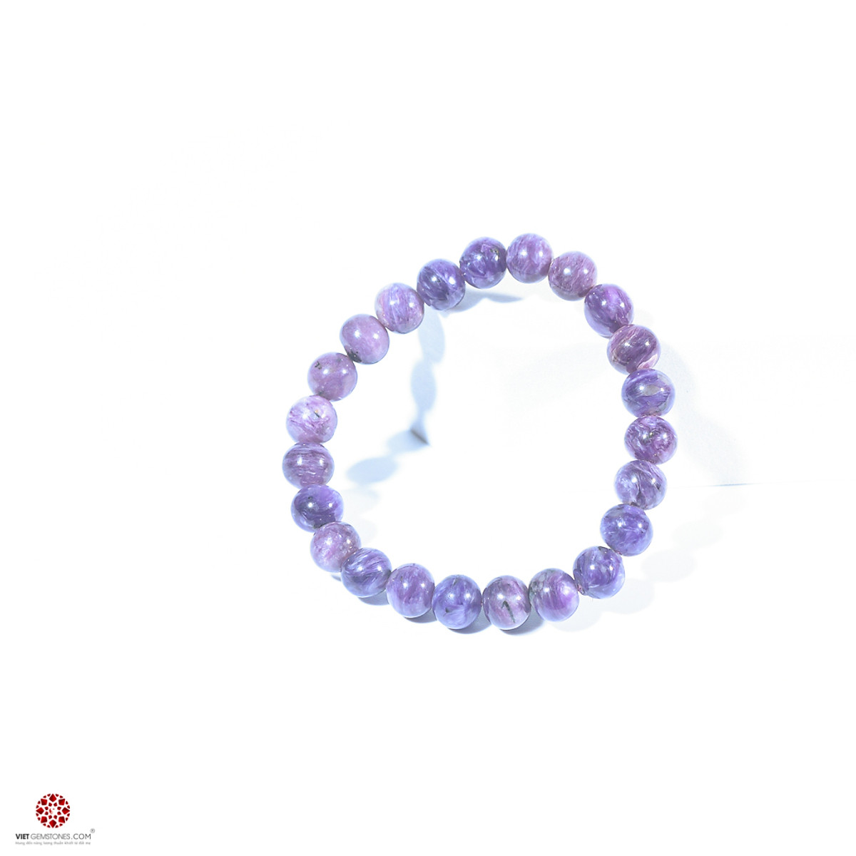 Vòng tay đá Charoite - Mắt Rồng
