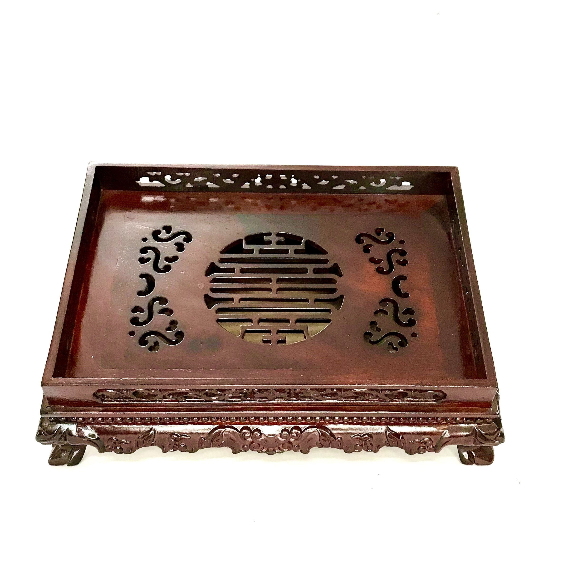 Khay trà gỗ Hương giáng long- Nhỏ