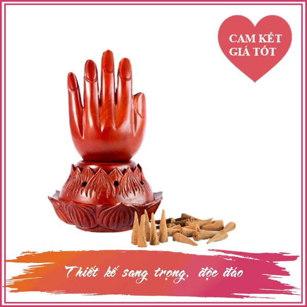 Tay sen gỗ hương (size 14) - TSGH