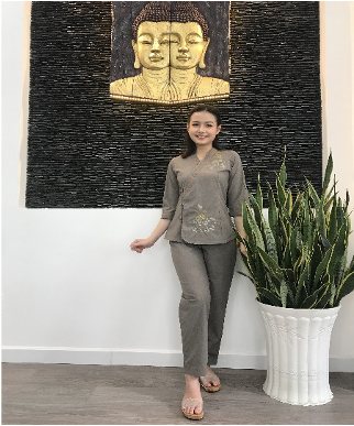 Đồ lam đi Chùa (Tixi)- Size XXL