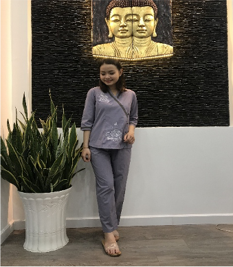 Đồ lam đi Chùa (Tixi)- Size XXL