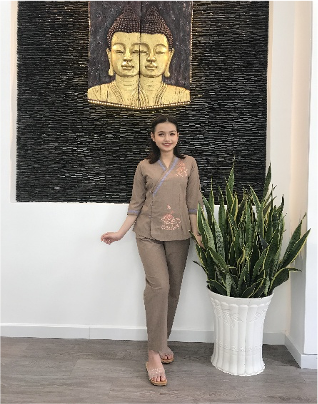 Đồ lam đi Chùa (Tixi)- Size L
