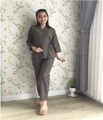 Đồ lam đi Chùa (Tixi)- Size M