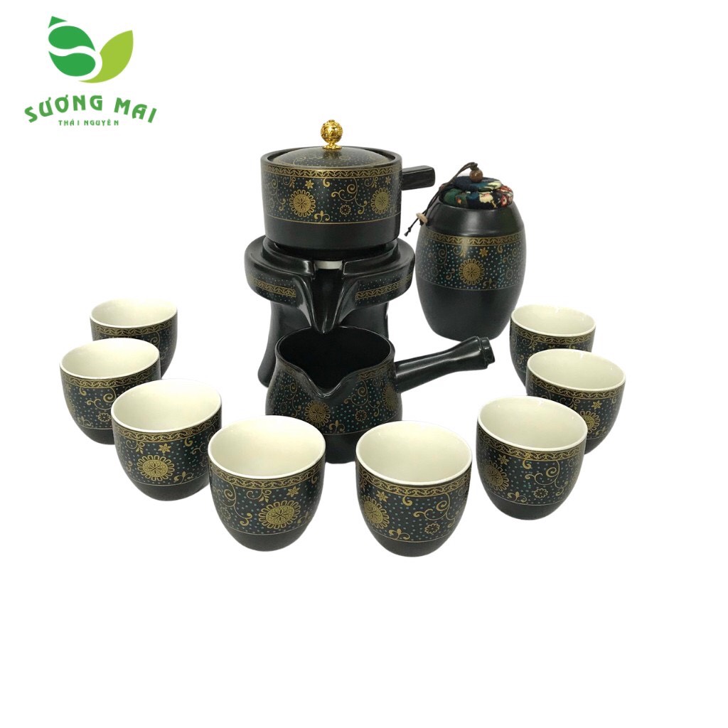 Bộ ấm chén SM009 Hoa Hướng Dương