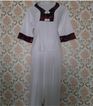 Đồ lam đi Chùa (Ngọc Linen)- Size XXL