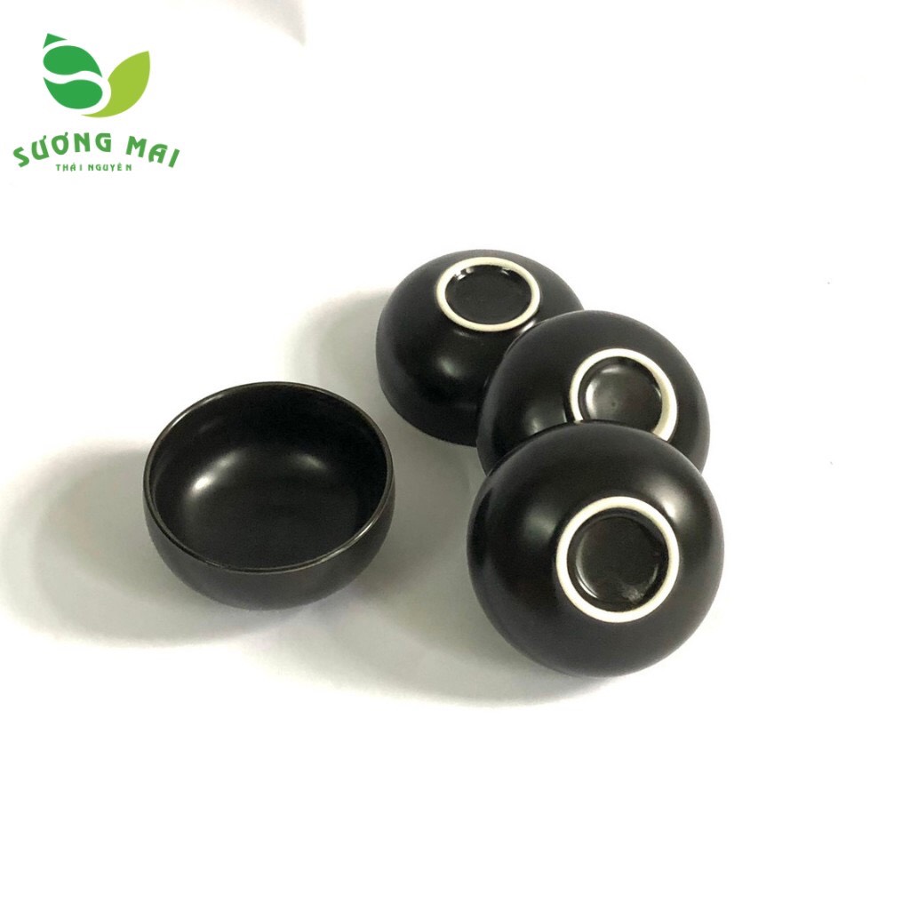 Bộ ấm chén pha trà sứ du lịch 5 món