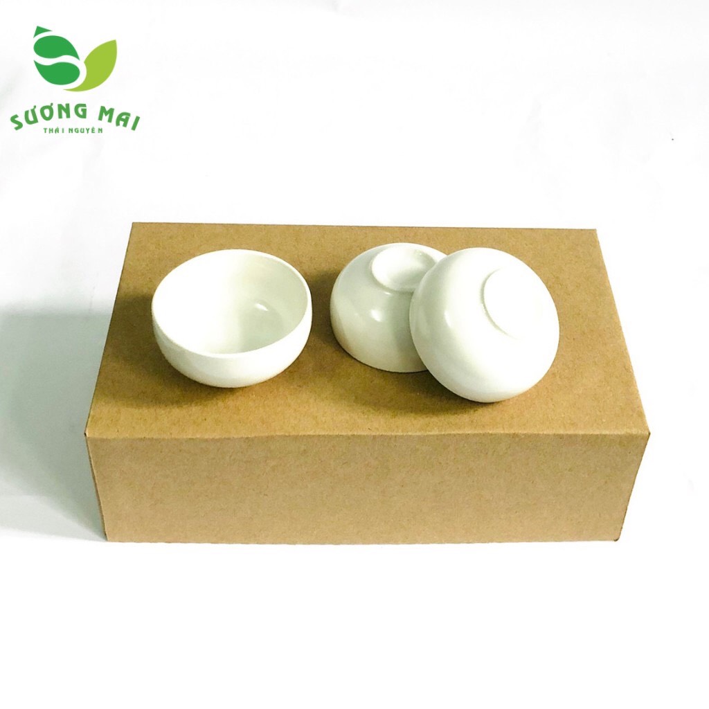 Bộ ấm chén pha trà sứ du lịch 5 món