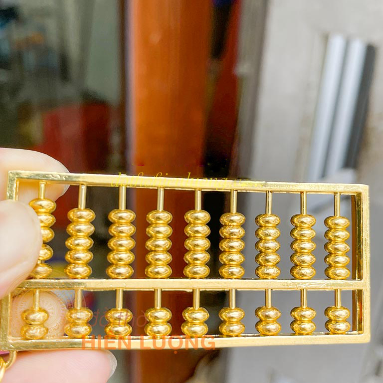 Móc Khóa Bàn Tính Phong Thủy