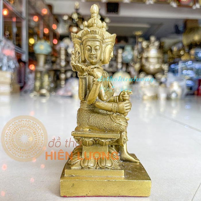 Tượng Phật Tứ Diện Bằng Đồng To