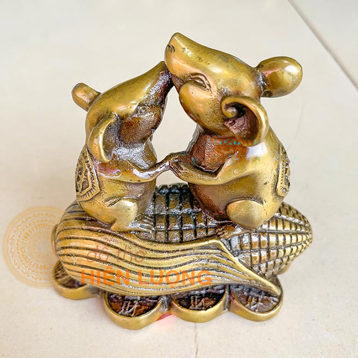Tượng Chuột Phong Thủy Bắp Ngô