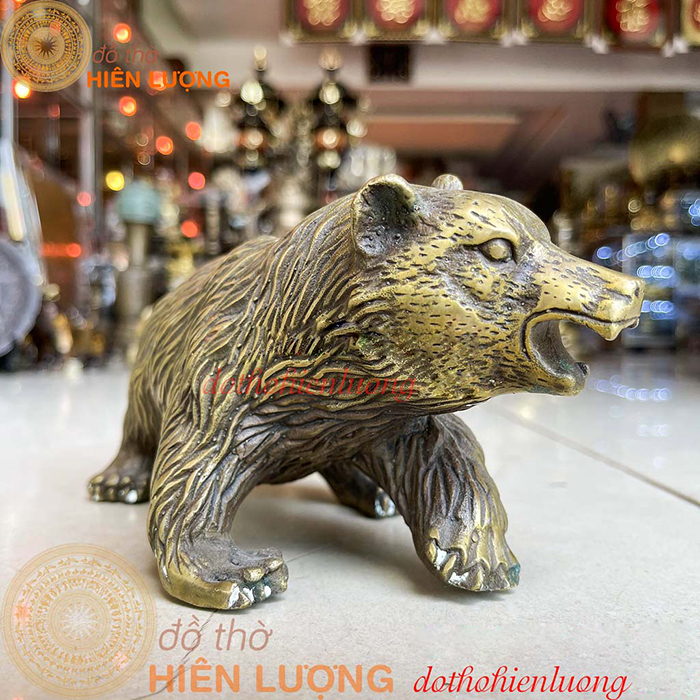 Tượng Gấu Để Bàn Làm Việc