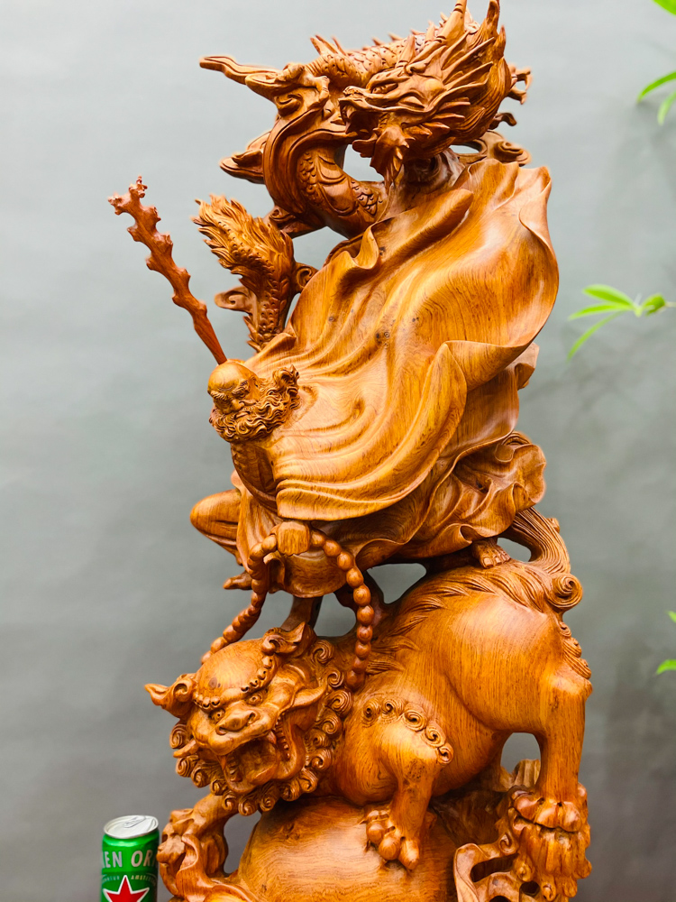 Tượng Đạt Ma Võ Phục Nghê Cao 1m