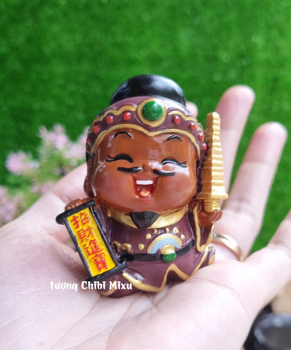 Bộ Ngũ Tài 6cm cao cấp kèm chân đế Tài Lộc Phát
