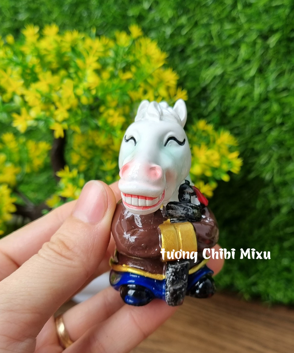 Bộ 05 tượng Tây Du Ký kèm Phật Quan Âm và chân đế đứng