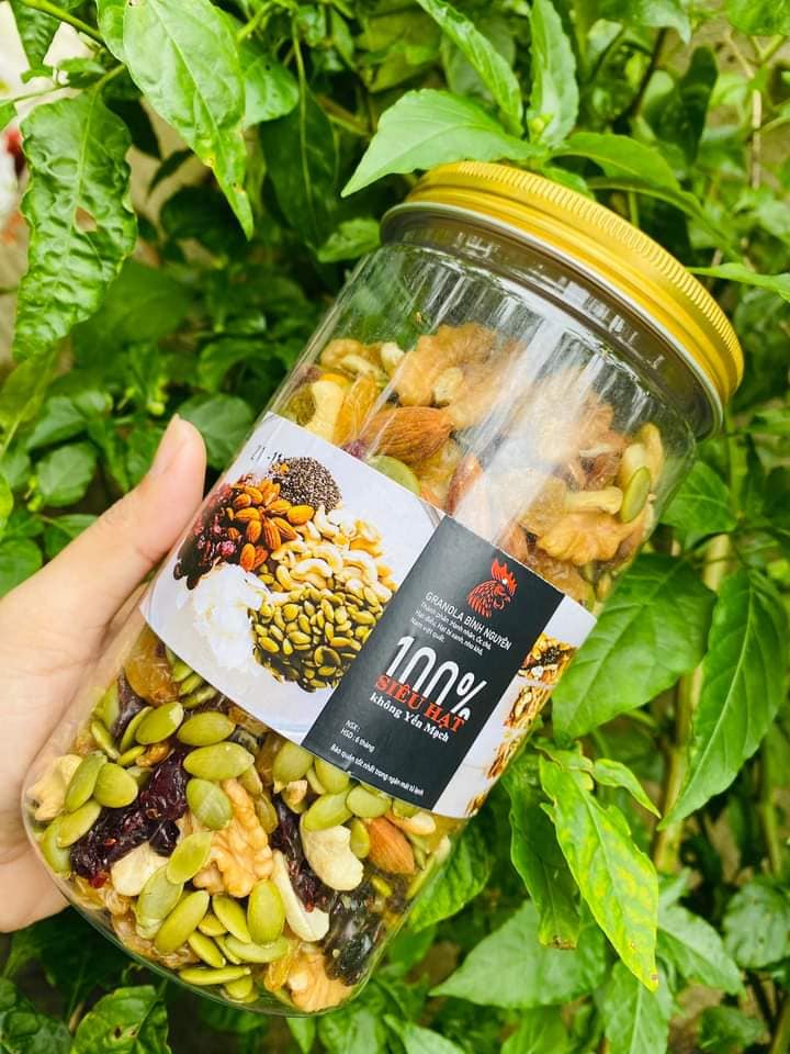 Granola hạt dinh dưỡng (500 gram)