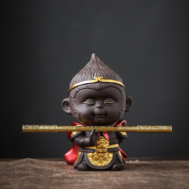 Mỹ Hầu Vương baby kèm gậy Như Ý 10cm - 11.5cm