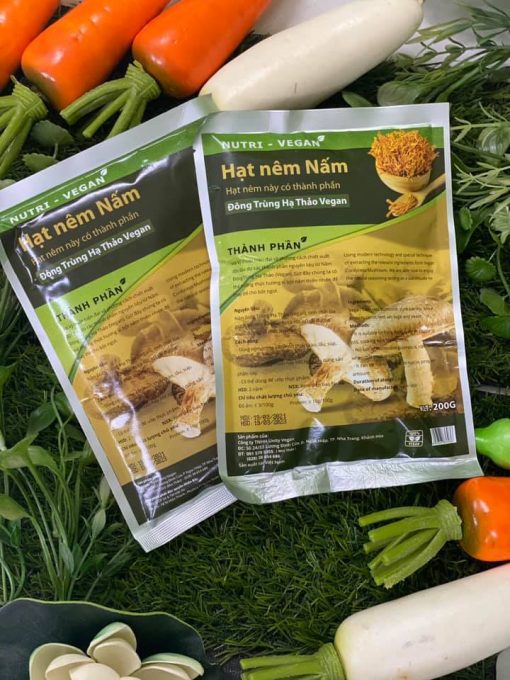 Hạt Nêm Đông Trùng Hạ Thảo Vegan – 200gr