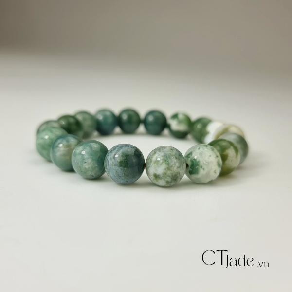 2106226 | Vòng Tay Đá Chalcedony Thiên Nhiên | CTjade