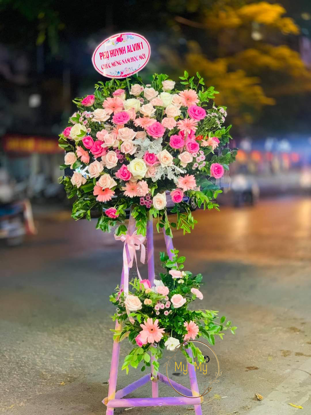 Hoa chúc mừng mẫu 58