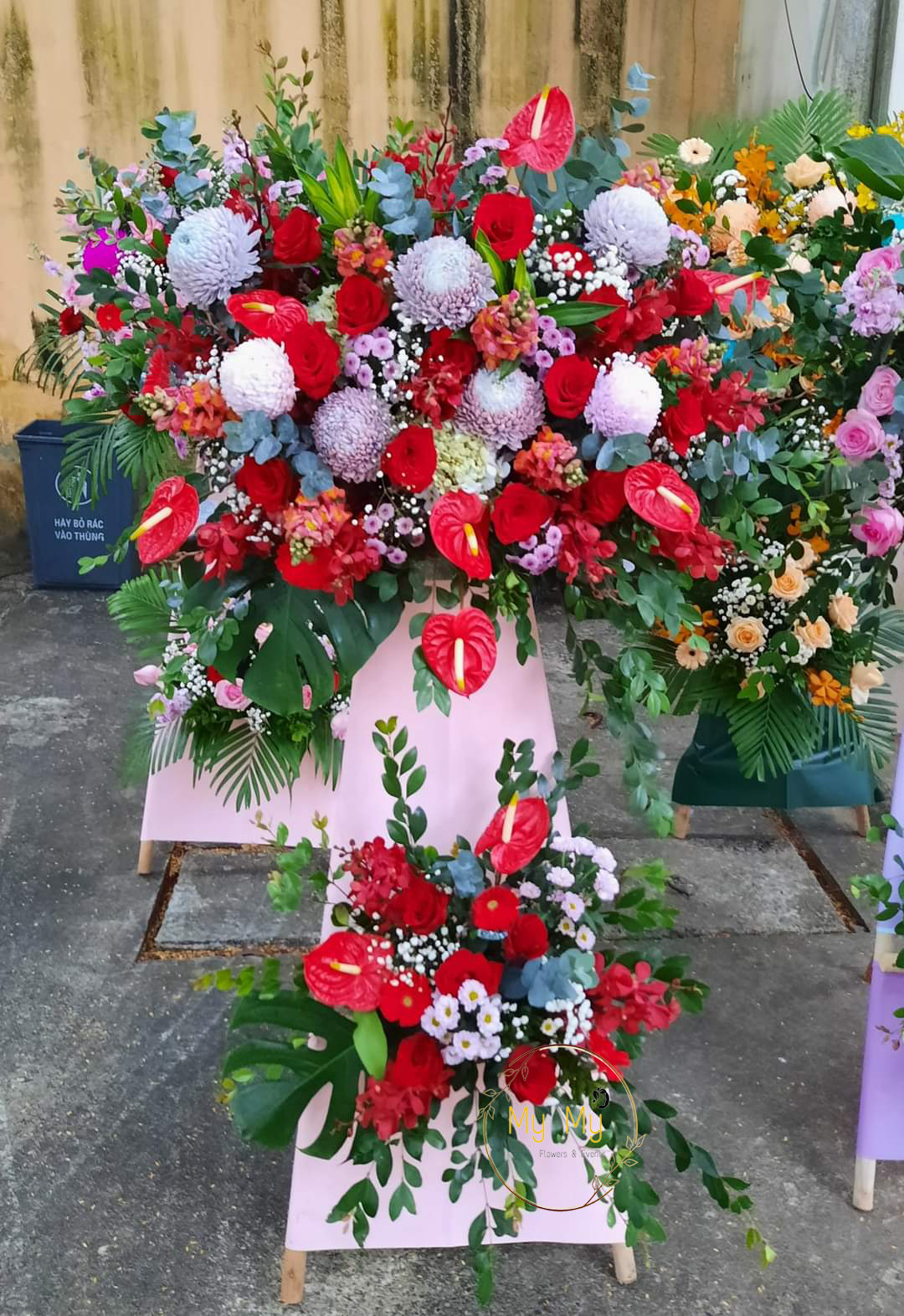 Hoa chúc mừng mẫu 67