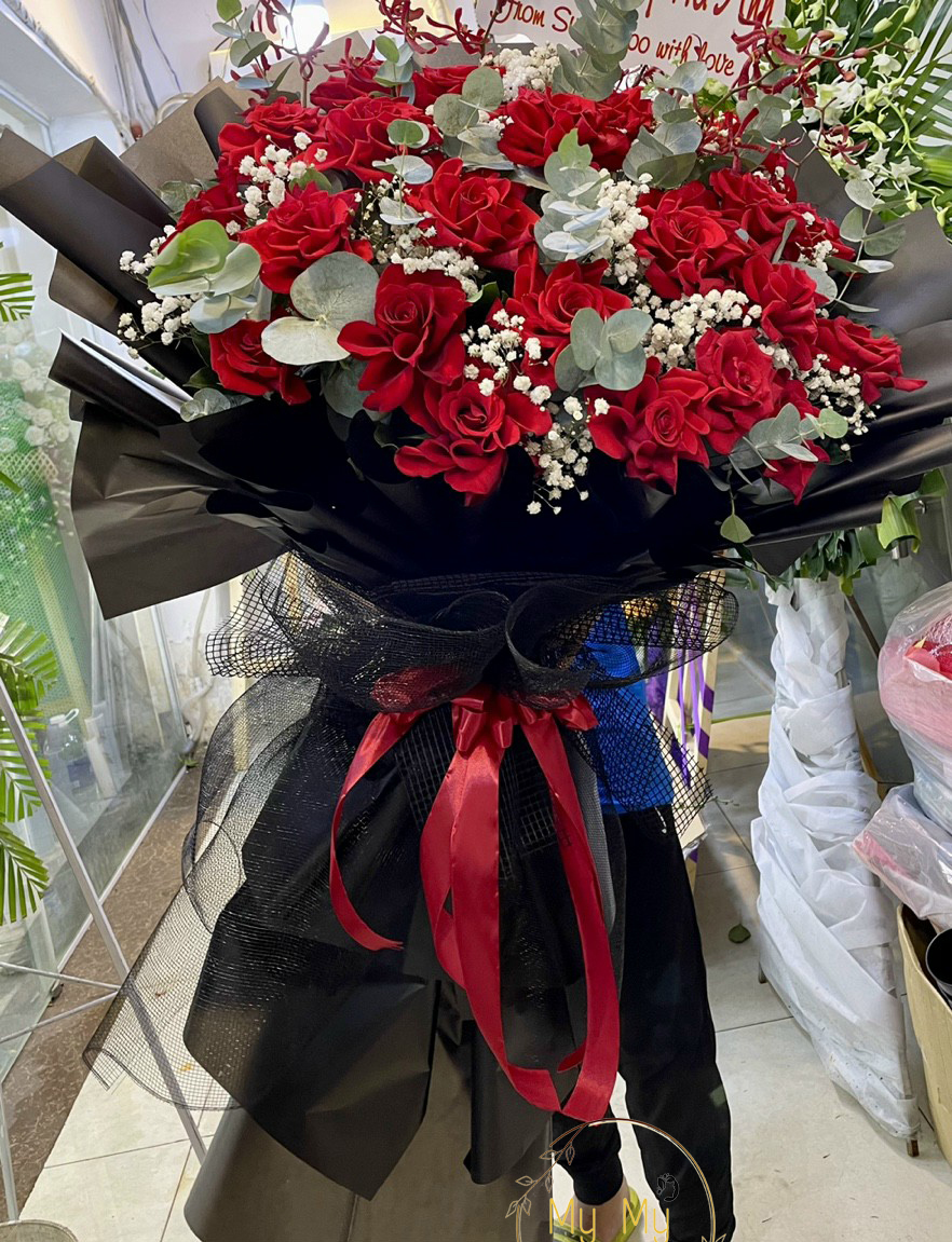 Hoa chúc mừng mẫu 82