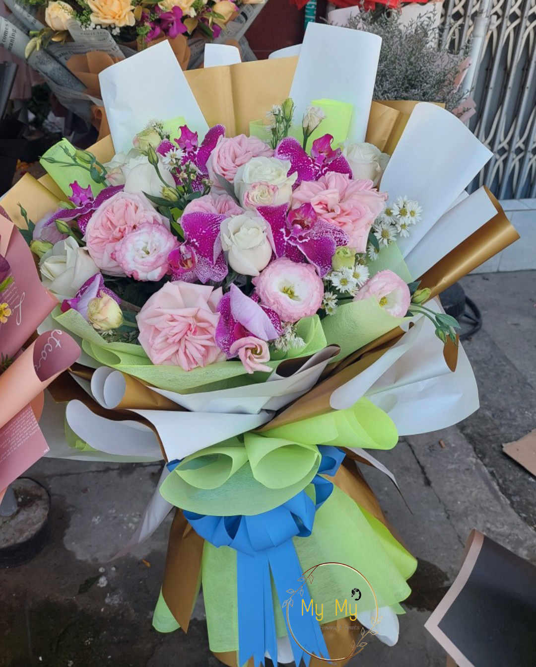 Hoa chúc mừng mẫu 130