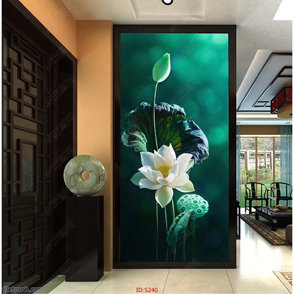 Tranh Treo Tường 3D HSD2,50x100