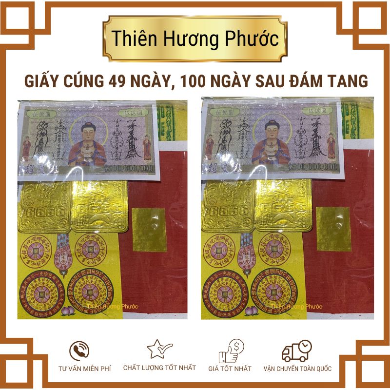 Vàng mã cúng 21 49 100 ngày sau đám tang