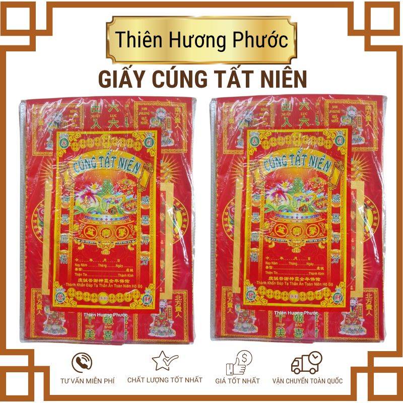 Vàng mã cúng tam tai cao cấp