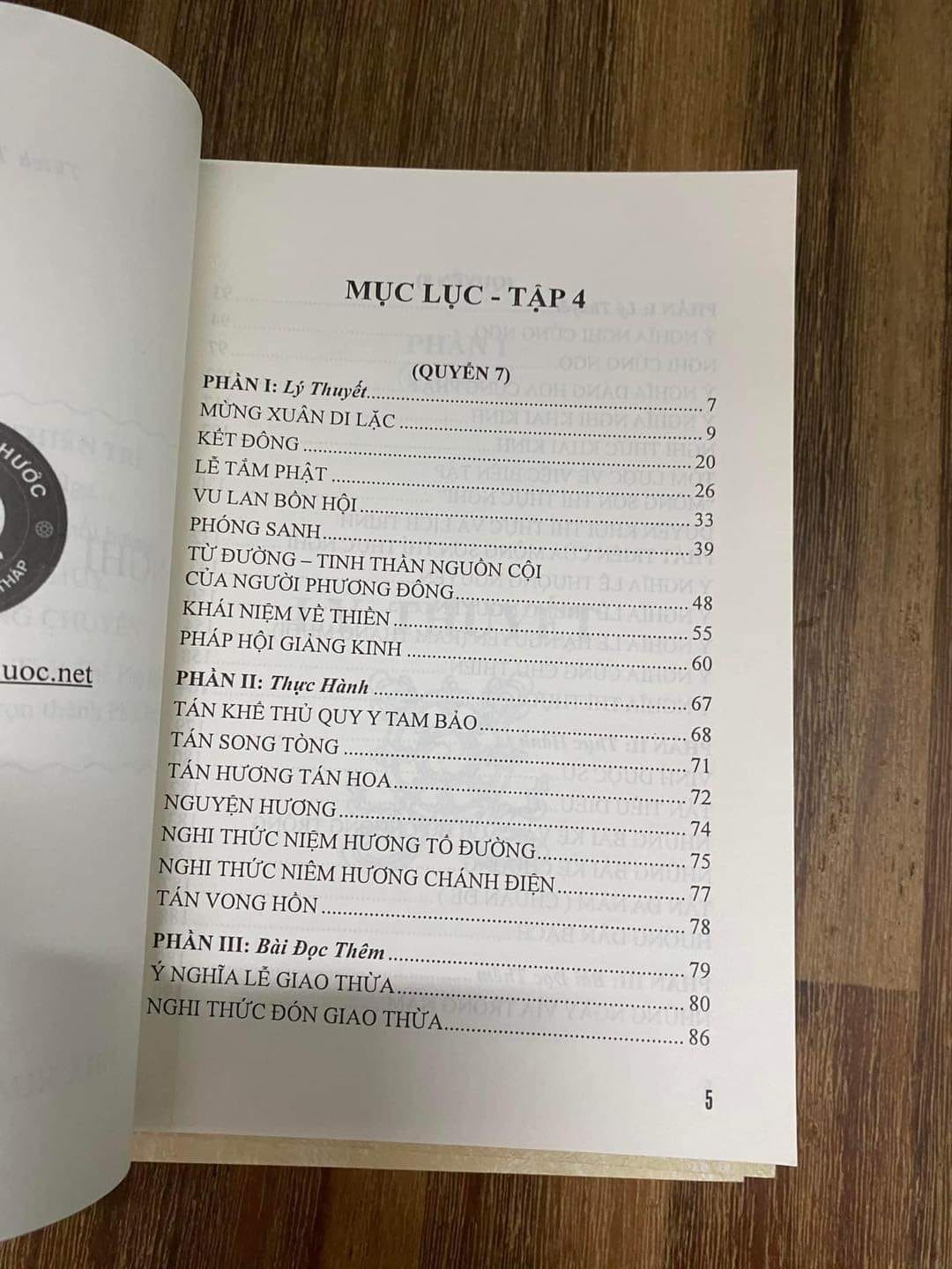 Bộ sách Nghi thức Lễ giáo Phật giáo 10 tập (Thích Thiện Phước)