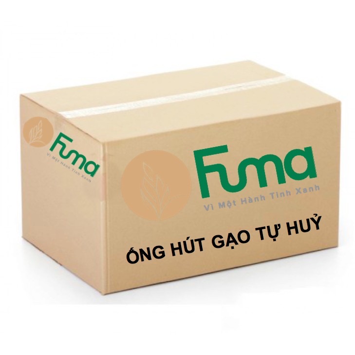 Thùng 5Kg ~ 1.450 Ống Hút Gạo Fuma | Loại cafe