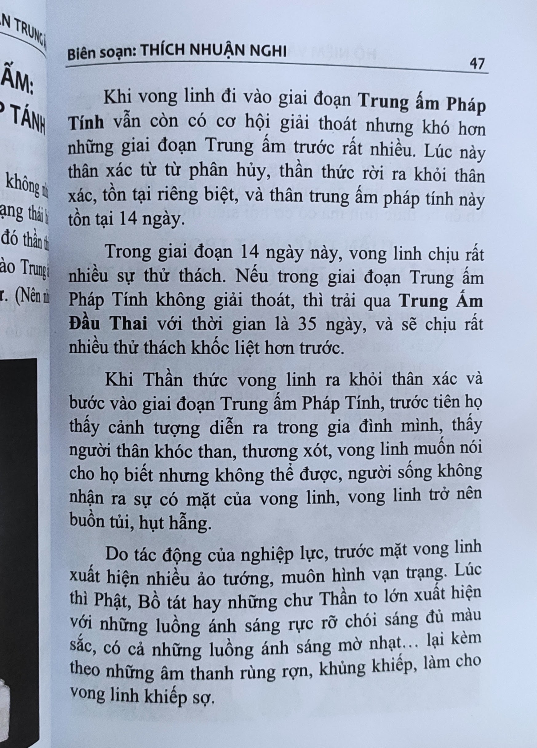 Hộ niệm vãng sanh & thân trung ấm