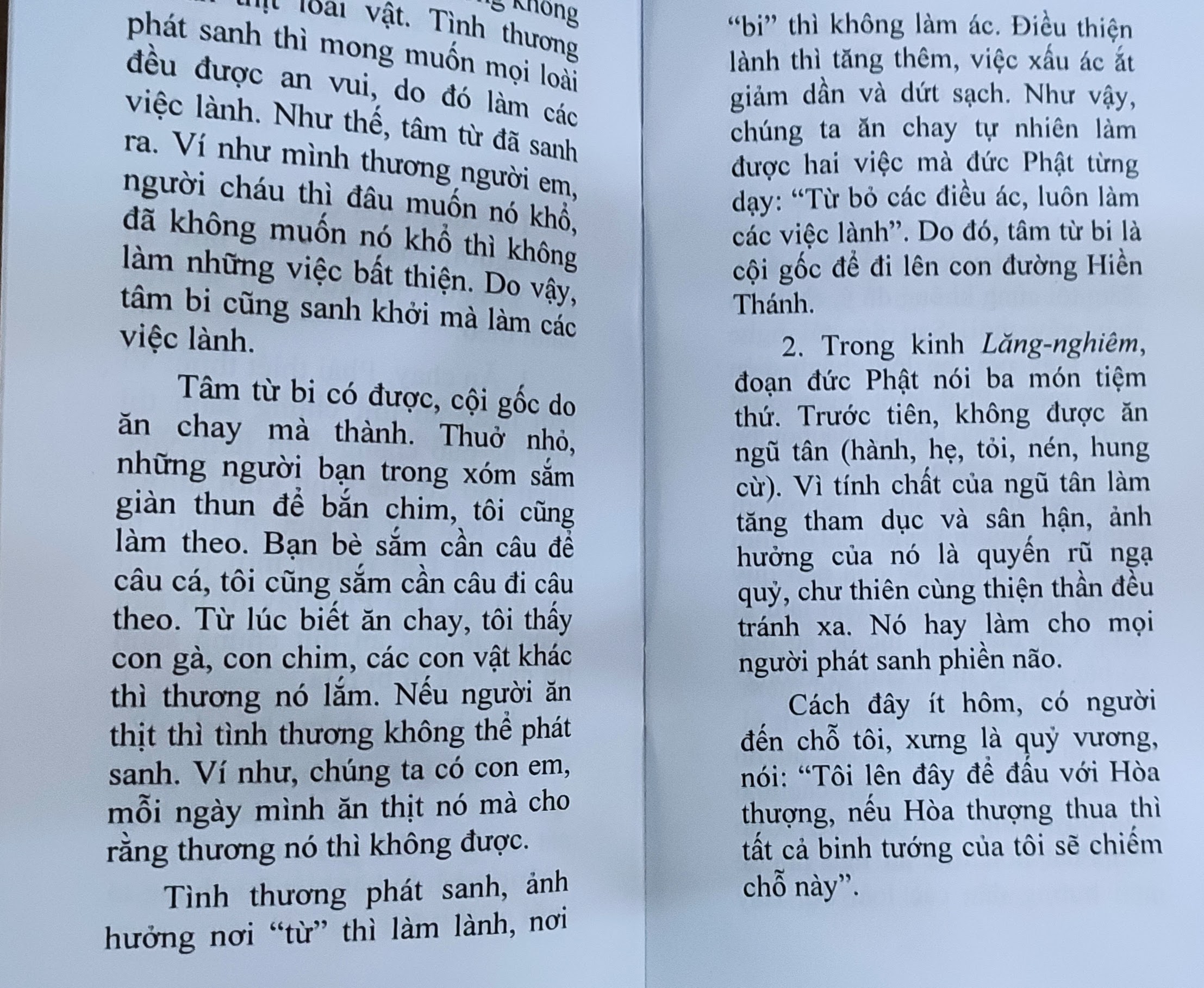Nhắc nhở tu hành