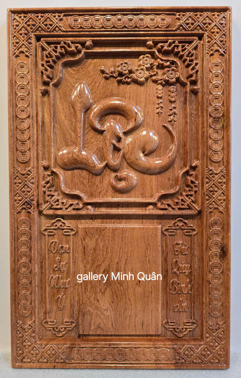 Đốc lịch gỗ hương - Phúc Lộc Thọ